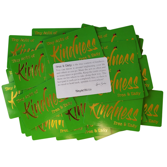 tinyacts.co, Tiny Acts of Kindness, Kindness Cards, Free & Easy